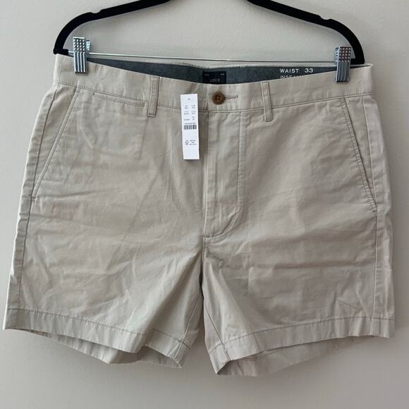 J. Crew Men's shorts size 33 with 5" inseam NWT - Picture 1 of 4